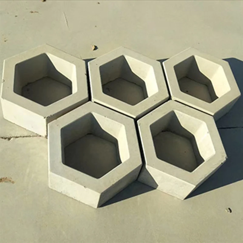 Hexagonal Cement Hollow Brick Mold Ecological Brick Slope Protection Reservoir Protection Grass Planting Concrete Soil
