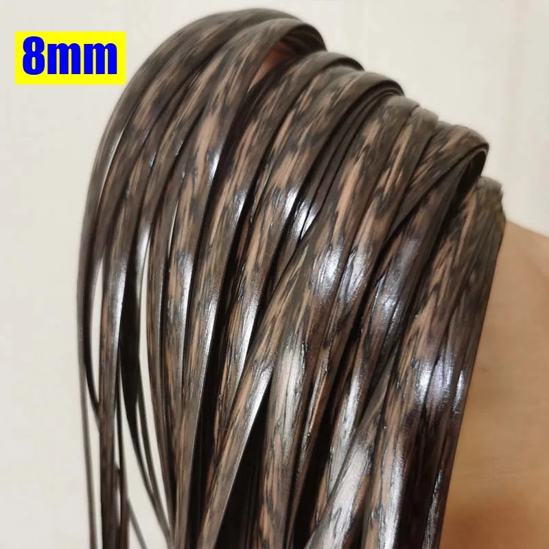 Rattan Cane Weaving Material Rattan Weaving Material 10 Meters Plastic Rattan Material For Weave Round/Flat PE Synthetic Cane Rope For Knit Repair Chair Basket Table Sofa Diy Crafts