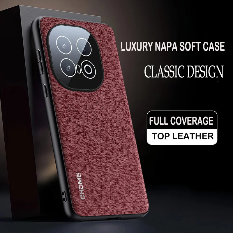 Napa Leather Texture Camera Lens Protection Case - Soft Silicone Cover