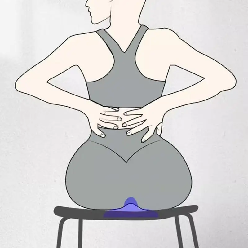 Muscle Trainer Pelvic Floor Trainer Pelvic Floor Exerciser Pelvic Floor Muscle Trainer Kegel Training Massage Repair Soft Cushion Prostate Sexual Function Sphincter Bladder Trainer
