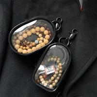 Jewelry Organizer Transparent Storage Box Pouch Mystery Box Plastic Box Cute Doll Bag With Keychain Dustproof Case 3