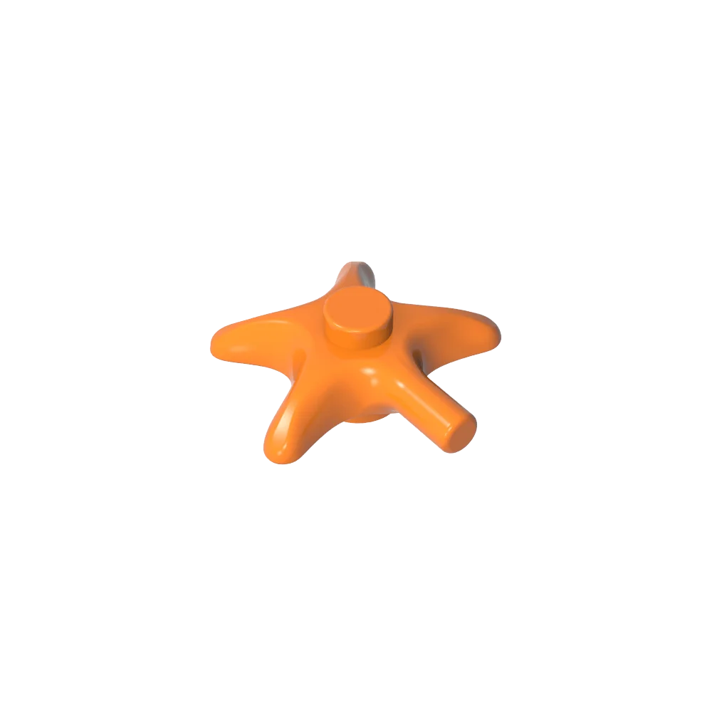 

Gobricks GDS-2096 Animal Starfish compatible with lego 33122 Assembles Building Blocks children's toys