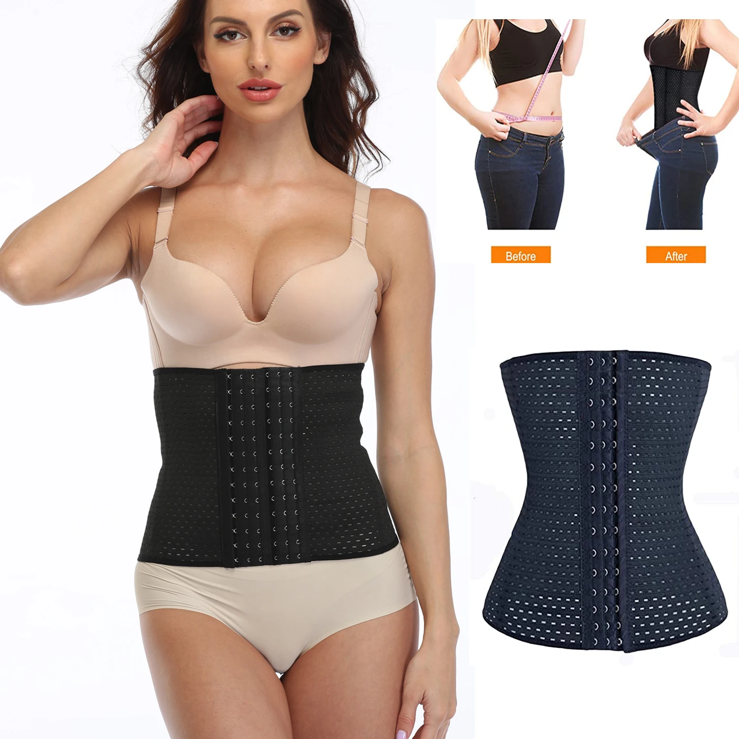 Waist Trainer Control Pants Modeling Strap Corset Slimming Shapewear main image 0