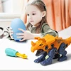 DIY Disassembly Assembly Dinosaur Toy Set for Children Kids Gift Screw Nut Combination Assembling Dinosaur Model Educational Toy 5