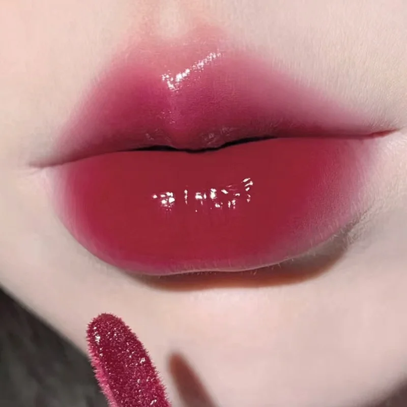 Herorange Hydrating Gloss Lip Tint Watery Texture Plump Glass Lips Long Lasting Non-Dry Dating Daily Makeup
