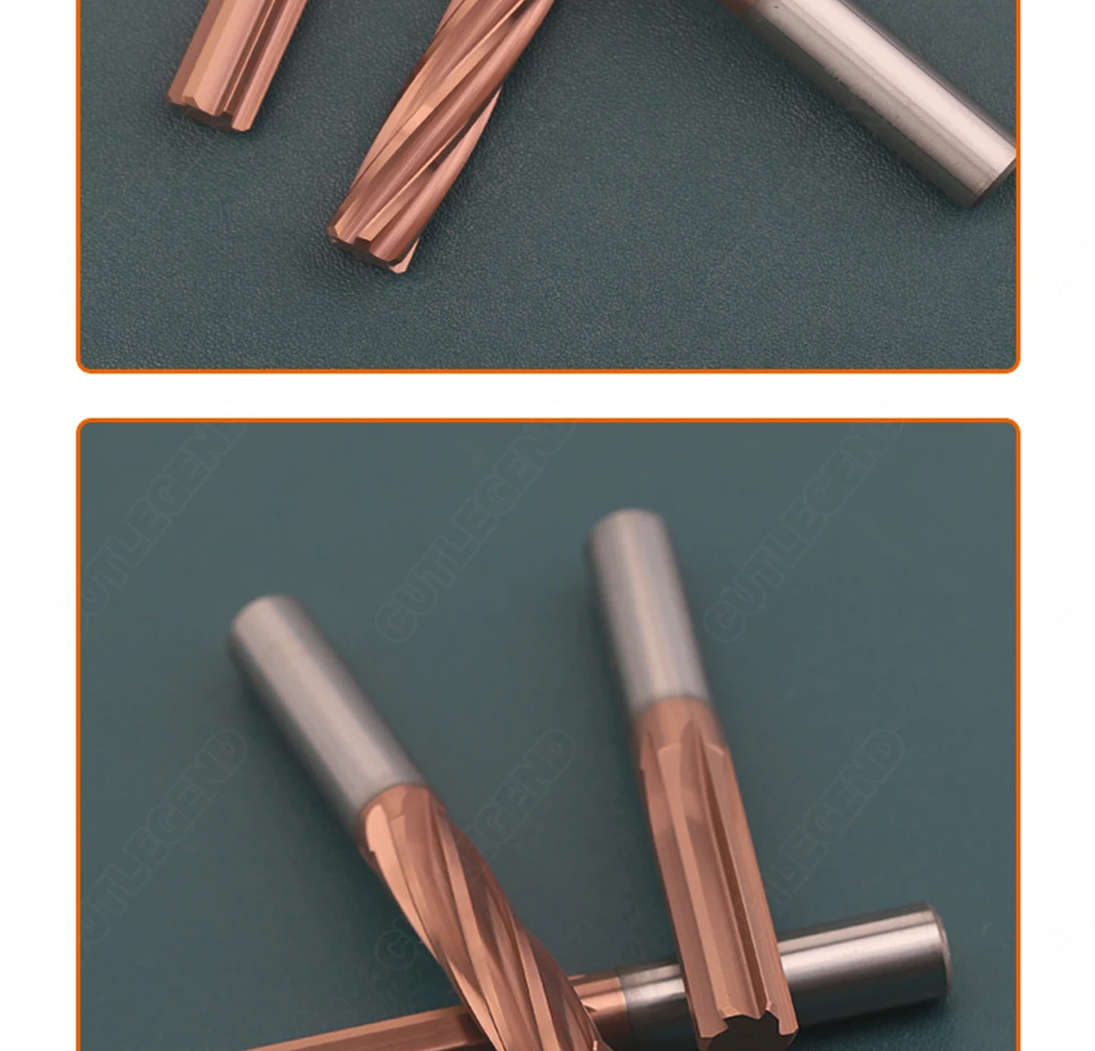 Hartmetall-Reibahle Spirale gerade 0, 3-0, 5 0, 2-0, 5 4,01-4,09mm 4-Flöten-CNC-Spannreibahle Schneidwerk zeuge – Detail 12