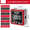 Dip Box High Precision Portable Digital Display Electronic Slope Angle Ruler with Magnetic Specification Slope Leveler 1