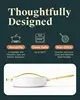 Pan with Lid (4.5 qt, 11.8") - Non Toxic,  Free - Oven Safe & Compatible with All 3