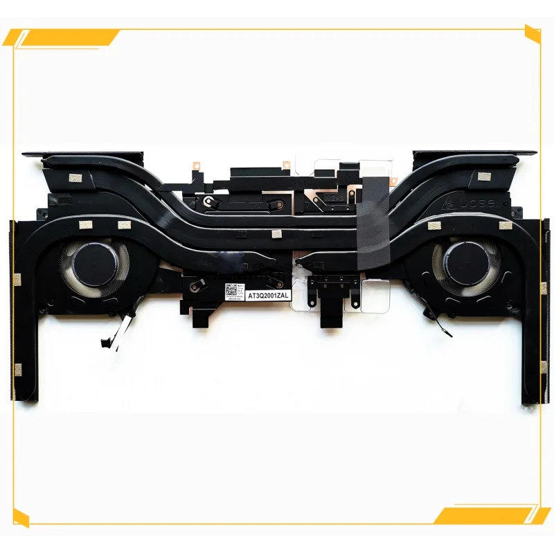 

Новый Охлаждающий радиатор 0V3TTG at3q2001зал с вентилятором для Dell Alienware X15 R2