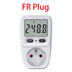 Smart Power Consumption Analyzer with Electricity Cost Tracking (FR plug)