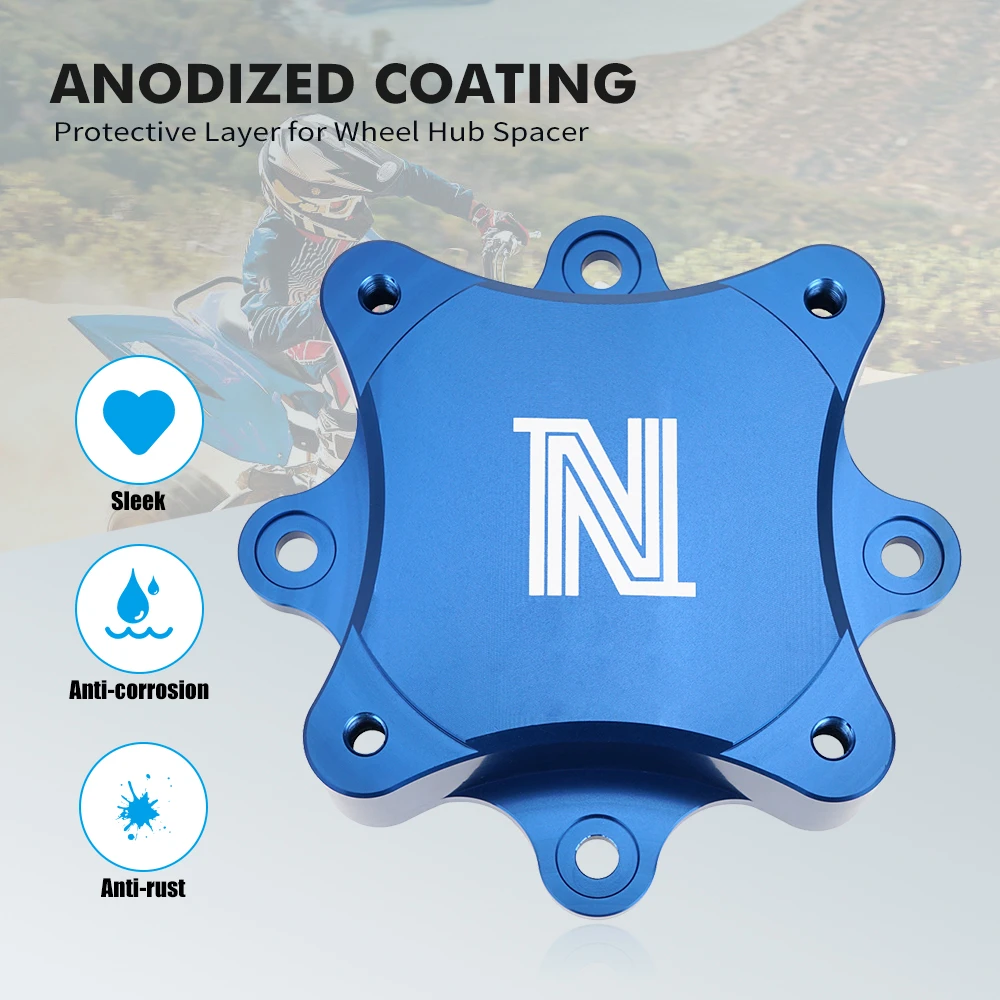 NICECNC Front & Rear Wheel Hub Centric Spacer for Yamaha Raptor 700