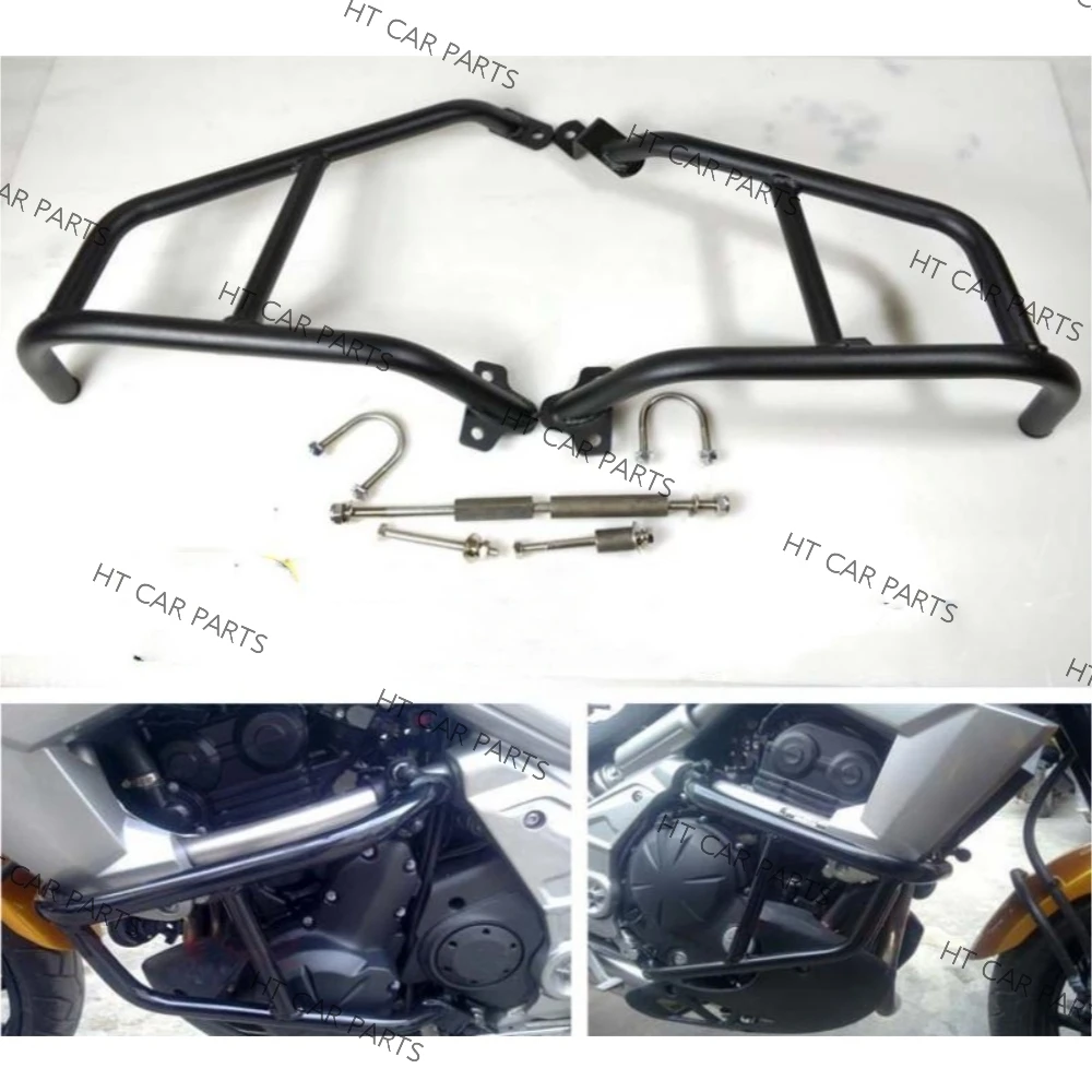 

Engine Guards Bumper Buffer Highway Crash Bars Frame Protector For Kawasaki VERSYS KLE 650 2007 2008 - 2014 Versys650 KLE650