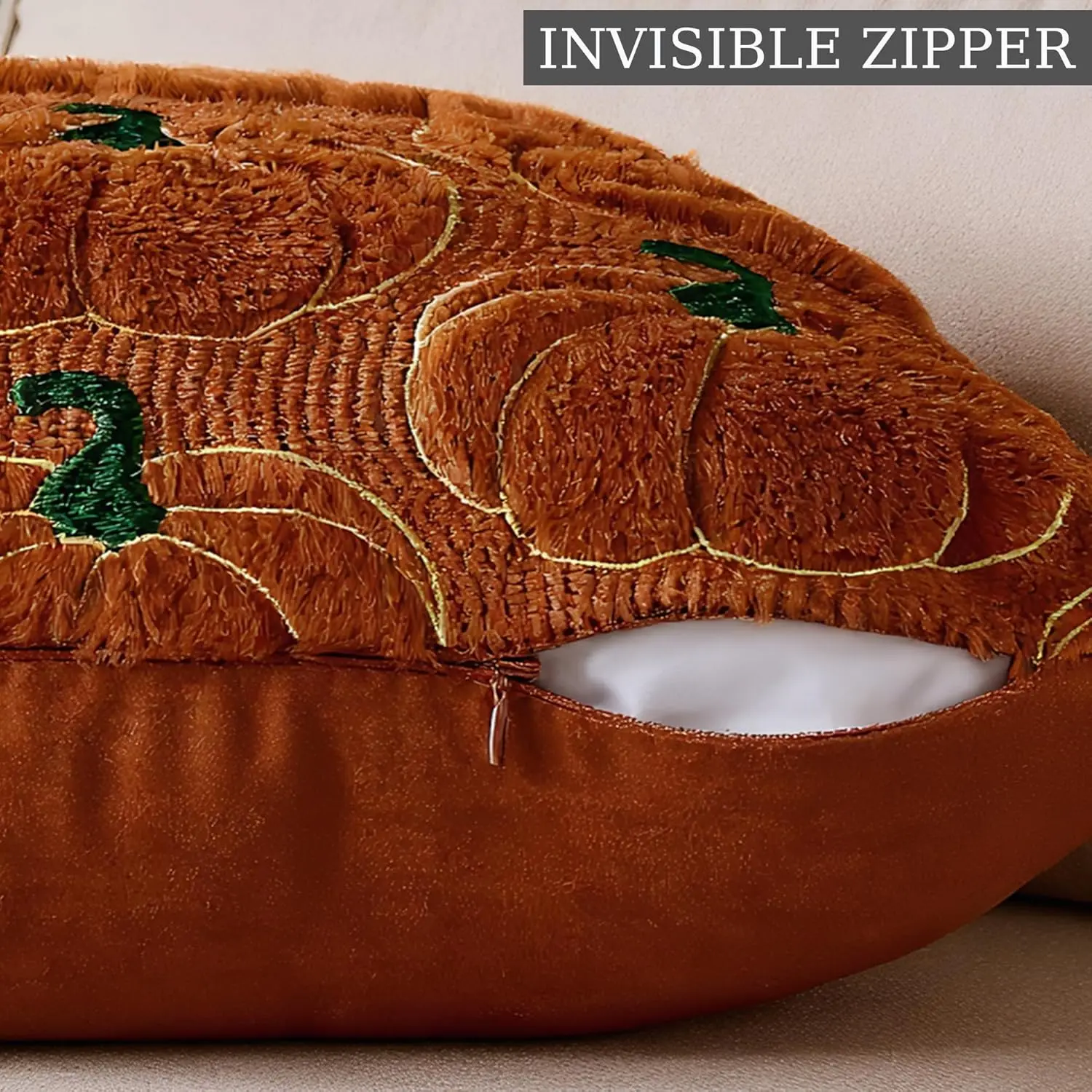 Green Christmas Throw Pillow Cover Image 15