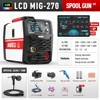 MIG-270 MIG ALUMINIUM MIG MMA LIFT TIG Spool Welding Machine 2024 New Arrival 2