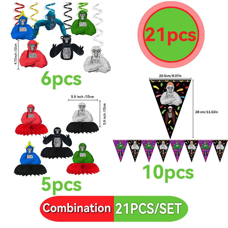 Jungle-Themed Birthday Party Tableware Set - Plates, Cups, and Napkins - Durable and Vibrant Design