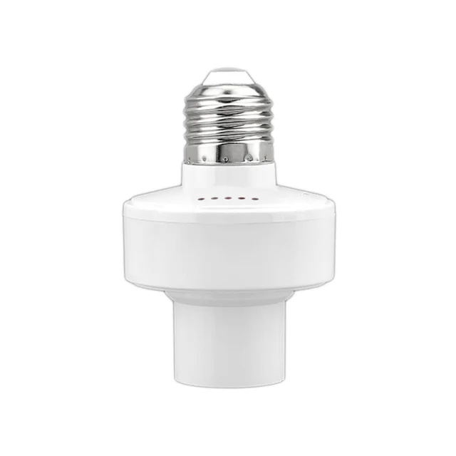 Top Tuya Wifi Smart Bulb Socket Adapter Led Lamp Holder E27 E26 Voice Control Work With For Google Home Night Light - Automation Modules - AliExpress