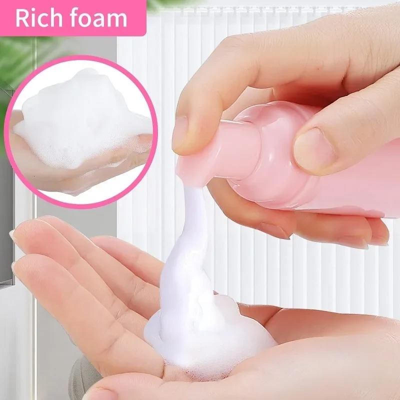 10-Pack 50ml Refillable Pump Foam Dispenser Bottles