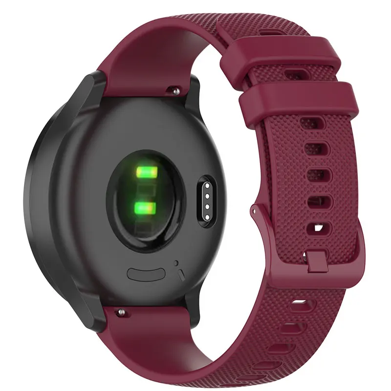 20mm Silicone Watchband - Premium Soft Wristband Bracelet Strap
