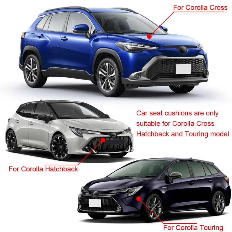 Housses Sièges Auto FROON 9 Pièces - Compatible Toyota Corolla - Cuir, Protection Complète - Noir