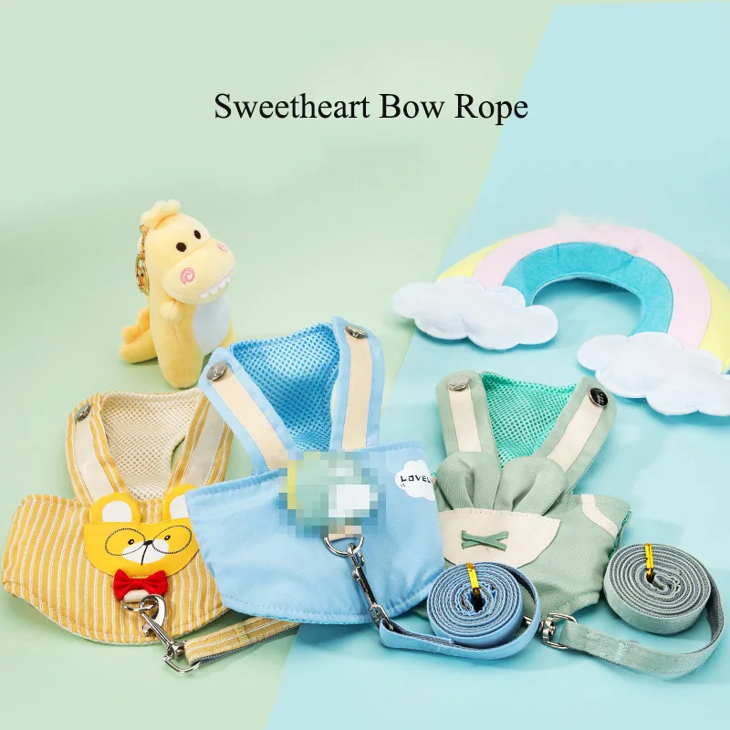 OriginalVeststyleDogLeashPetClothChestStrapSmallMediumsized