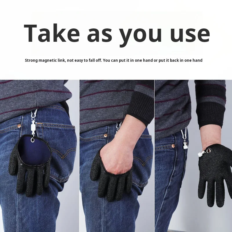 Carpfishing Fishing Waterproof Women Anti Slip Fishing Gloves Supplies Flash Sale