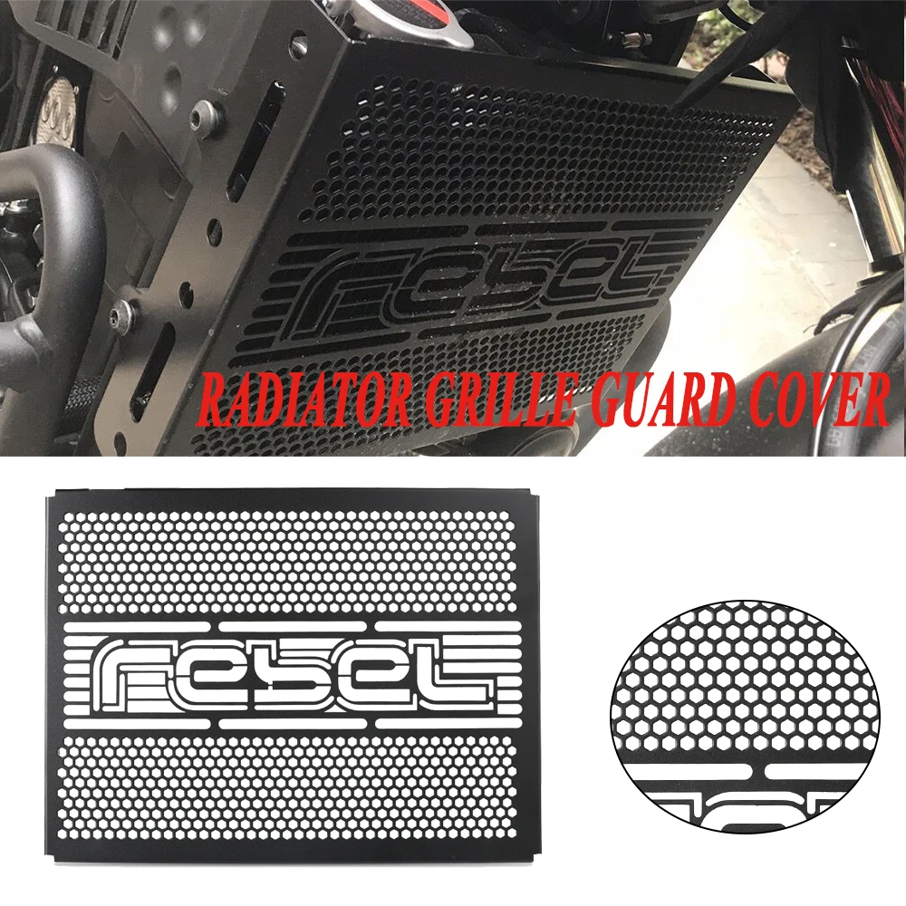 

Motorcycle For HONDA Rebel CMX300 500 CM300 500 2017 2018 2019 2020 2021 Radiator Grille Cover Guard Protection Protetor Grill