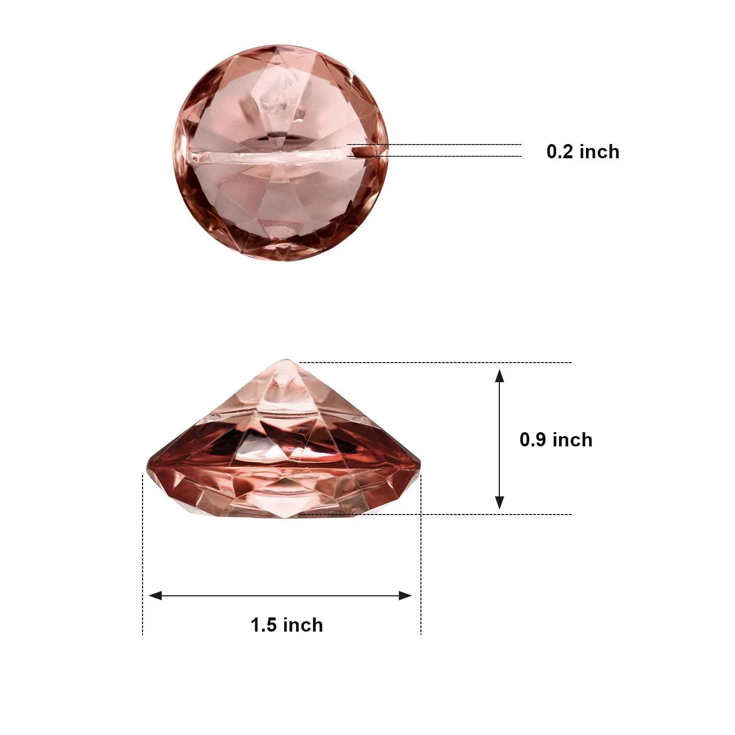 12Pcs Place Card Holders Harp-Clip Number Holder Diamond Acrylic Crystal Table Card Stands for Party Wedding Table Decorations