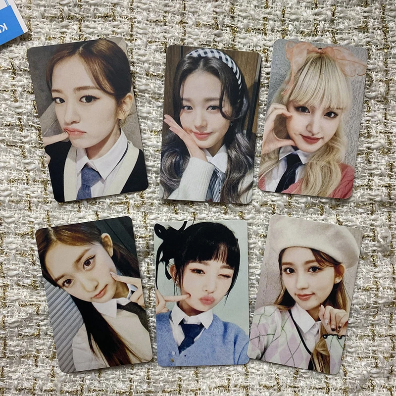 

KPOP IVE New Album ELEVEN Photocards Postcards GAEUL REI LIZ LEESEO WonYoung Double-Sided YuJin LOMO Cards Fans Collection T23