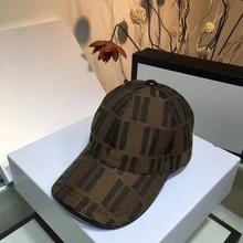 

Luxury Brand Women Letter Print Cap Mens Cotton Soft Top Sun Hat Fashion Simple Female Baseball Caps