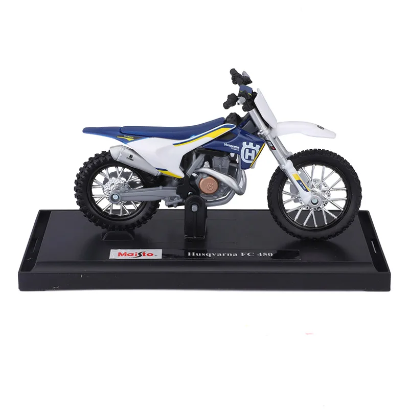 Maisto 1:18 Scale Husqvarna Fc 450 Motorcycle Replicas With