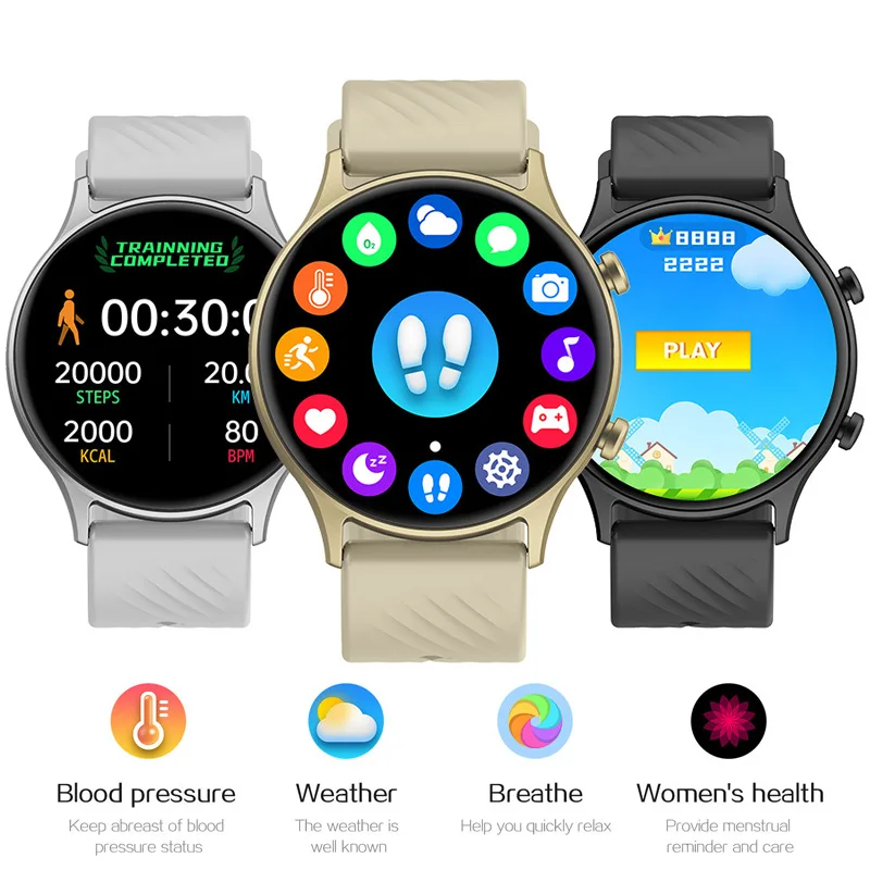 

Bluetooth Call Smart Watch Women Custom Dial Watches Men Sport Fitness Tracker Heart Rate Smartwatch For Android ZL73E