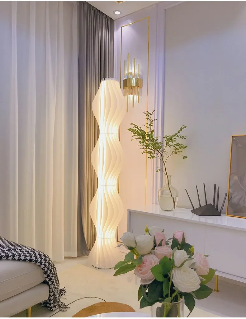Modern Nordic Grass Skirts LED Floor Lamp