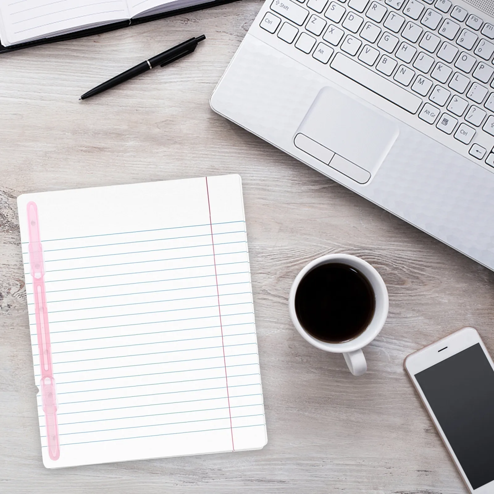 1 세트 플라스틱 제본 클립 강력한 클램프 루스 리프 바인더 클립 문구 사무실 학교용 간편한 사용 종이 클립