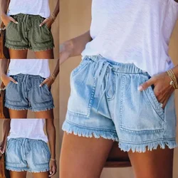 High Waisted Shorts Jeans big size Summer Women's Denim Shorts Large Size XXL For Women Short Pants Women big size short jeans