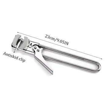 Apriscatole in acciaio inossidabile Apriscatole antiscivolo regolabile Multifunzione manuale Barattolo per apertura bottiglia Gadget Accessori da cucina 1