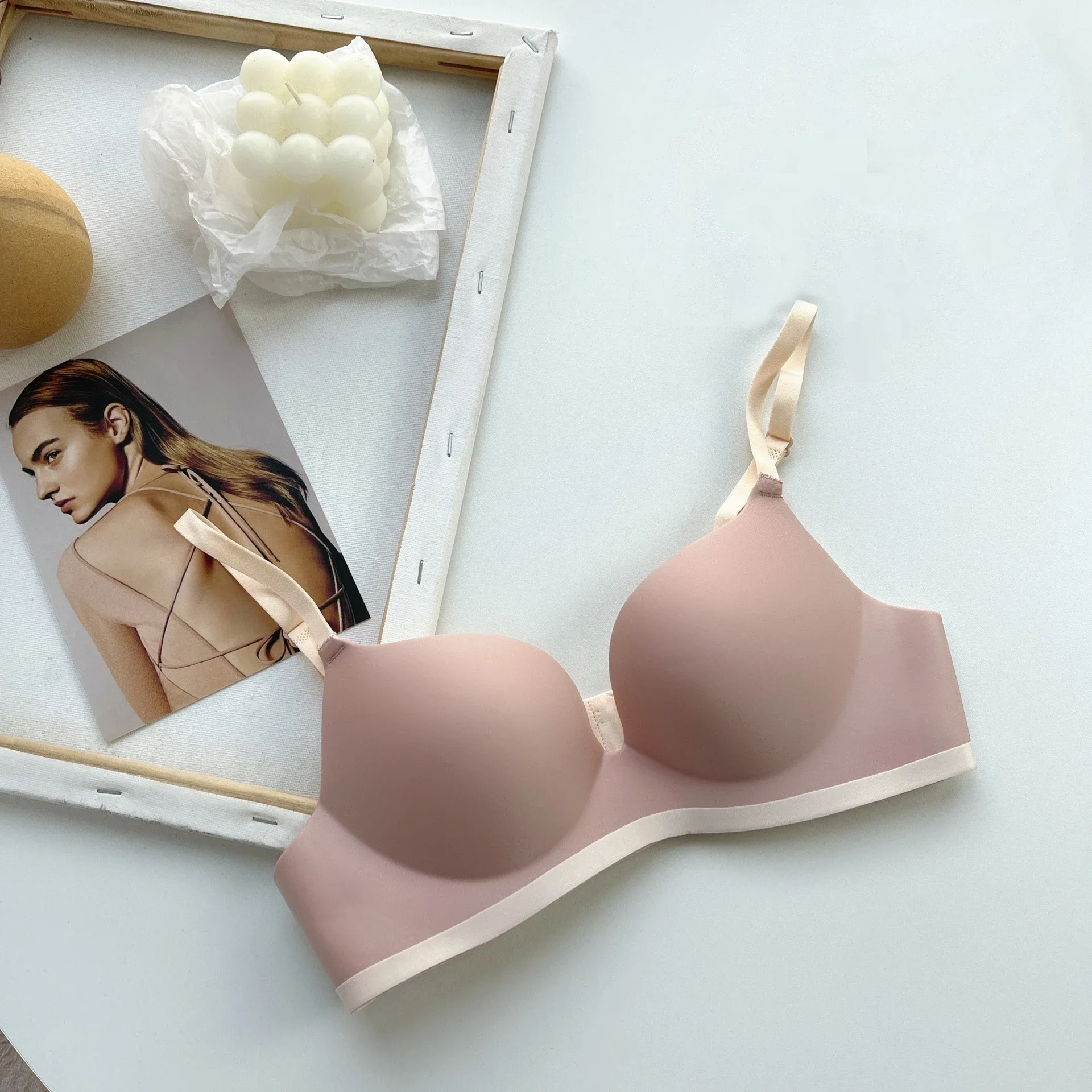 One-Piece Bra Sexy Women Wireless Corset Underwear Breathable Seamless Bralette Gather Push Up Lingerie Intimates Soutien Gorges 3