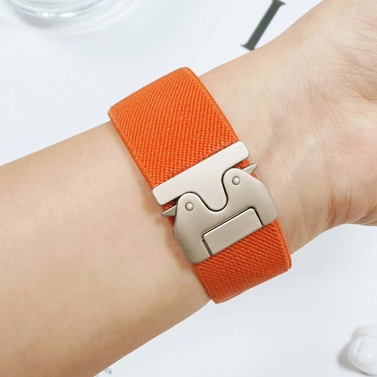 Nylon Smartwatch Strap Bracelet - Versatile Band Accessory