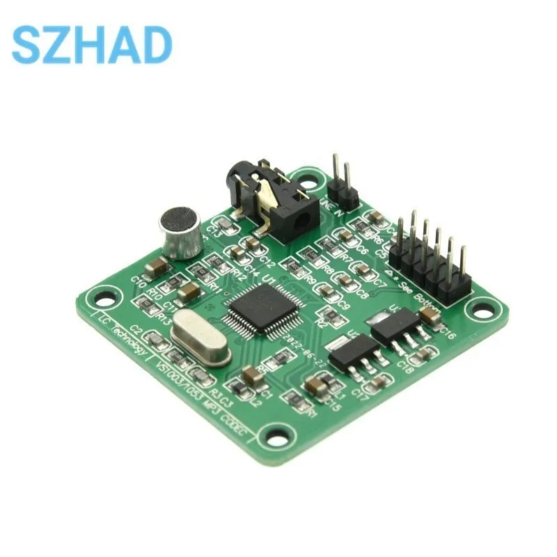 VS1003B VS1053 MP3 модуль декодирования микрофонная головка STM32 микроконтроллер макетная плата аксессуары