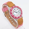Beautiful Boys Girls Quartz Watch Kids Children's Fabric Strap Student Time Clock Wristwatch Colorful Number Dial birthday Gifts 5