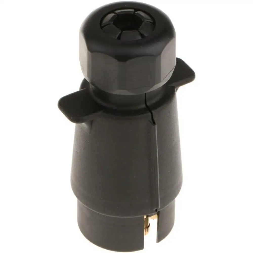 12V 12N Trailer 7 Pin Plug Round Wiring Tow Plastic Plug Car Accessories For Caravan Truck Boat Van Bus SUV trailer plug adapter trailer socket trailer plug socket trailer plug