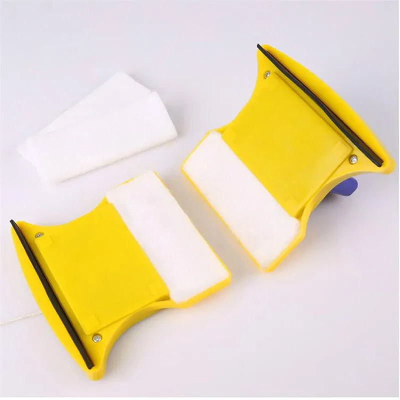 Magnetic Window Cleaner Window Wiper Glass Cleaning Brush Tool Double-sided Magnetic Brush window cleaning brush window cleaner