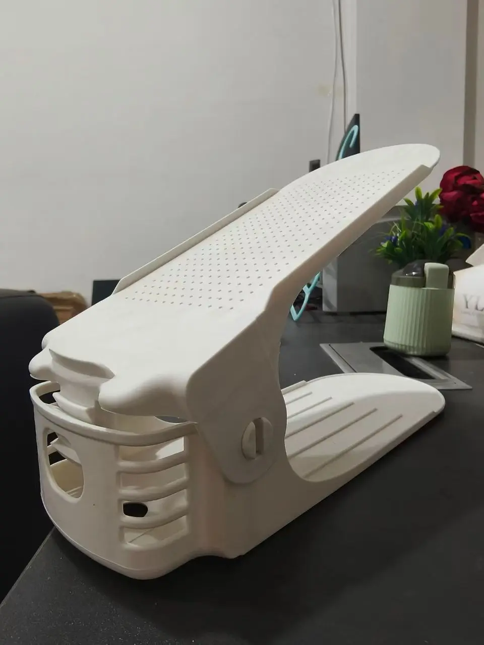 Organizer Per Scarpe Salvaspazio - Impilatore Regolabile, 2/10 Pezzi, Per Armadio - Foto 11