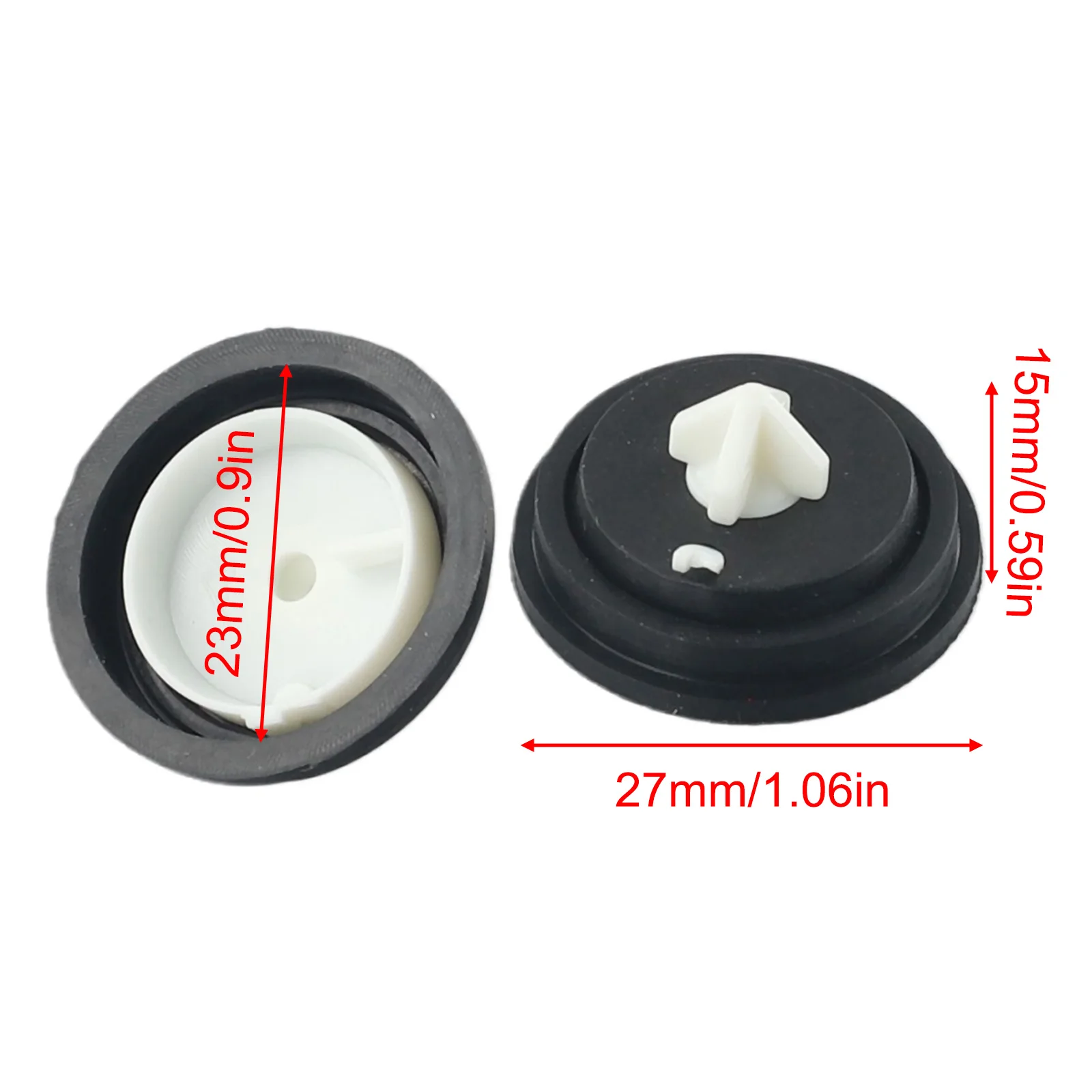 

2x Toilet Fill Valve Gasket Inlet Filling Valves Diaphragm Float Valve Membrane For Duravit-Laufen Cistern Valve Washer