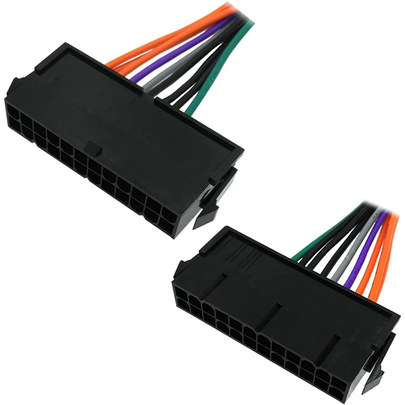 

NEW-2X 24 Pin To 8 Pin ATX PSU кабель адаптера питания, совместимый с DELL Optiplex 3020 7020 9020 Precision T1700 12 дюймов (30 см)