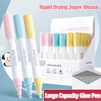 3/6Pcs Pen Style Glue Stick High Viscosity Glutstick Solid Glue DIY Paper Scrapbook Adhesives Glue Stationery Office Supplies 1