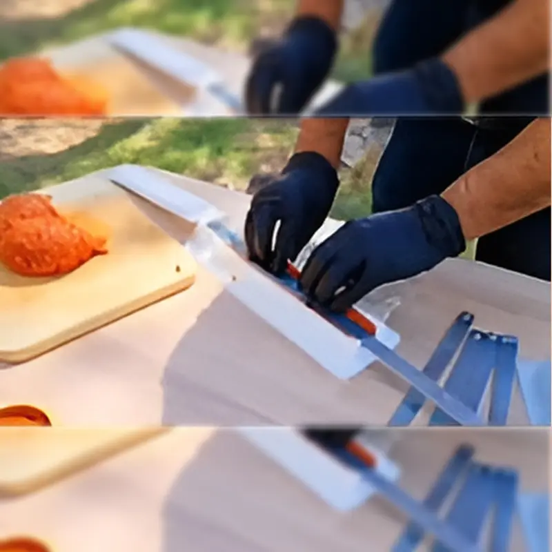 Single Row Kebab Machine BBQ Kebab Machine Press Reusable Plastic Outdoor Picnic Camping Camping Supplies BBQ Tools