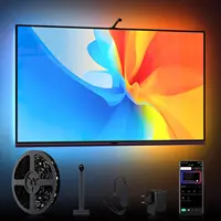Immersion TV Backlights with Camera, Smart Ambient TV Strip Light RGB 40-65 Inch Ambient Led Strip Light Lamp Living Room Camera 1