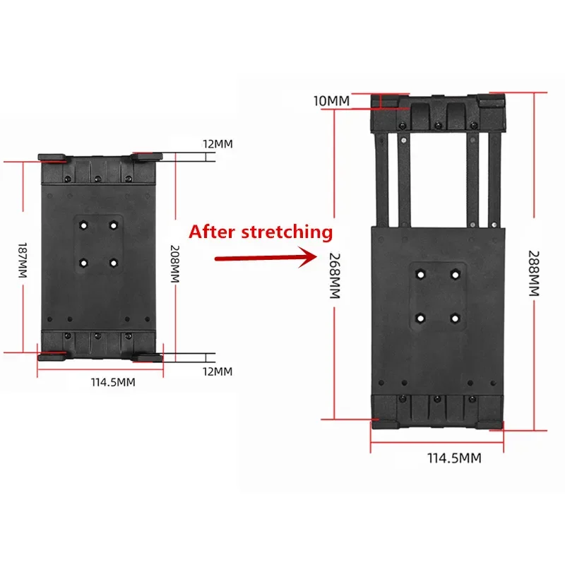 Heavy Duty Tablet Mount com Cabeça de Bola para Veículo Caminhão Empilhadeira Trator Torre Guindaste Tablet pc Braçadeira Traseira 15 - Image 5