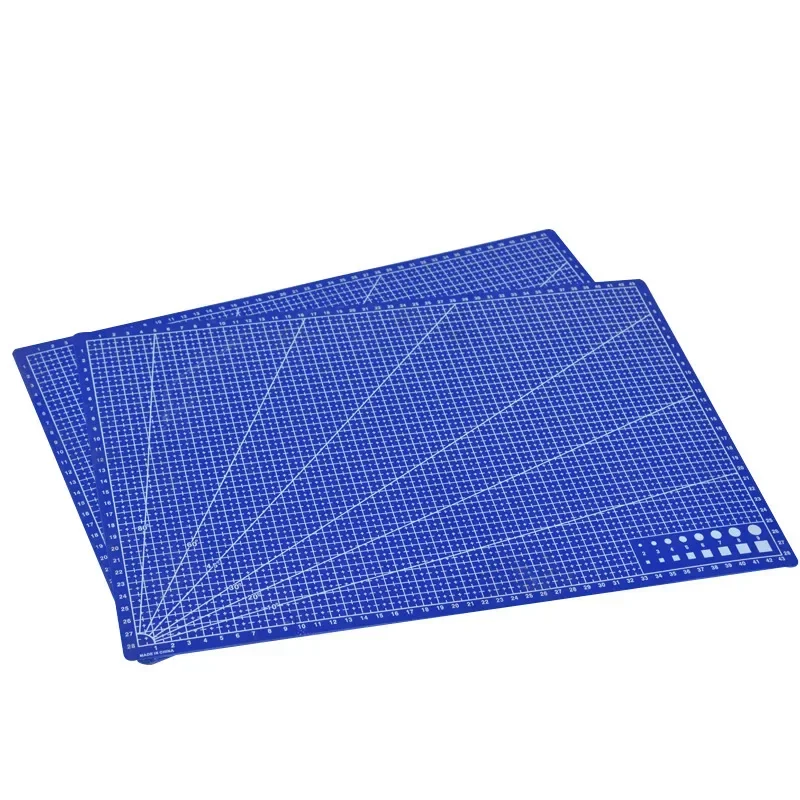 Cutting Mat A3/A4/A5 PVC Workbench Patchwork Sewing Manual DIY Knife Engraving Leather Cutting Board Single Side Underlay cutting mat cutting pad