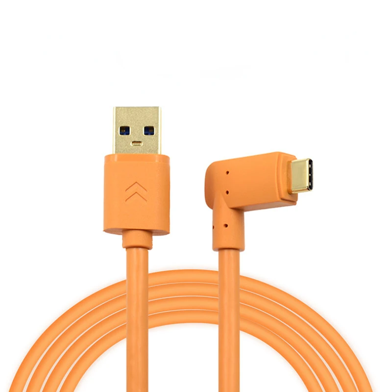 USB 3.0 USB-C camera cable 1.5-10m Computer transmission data cable  Type-c elbow  suitable for Nikon micro single A7R3 A7M